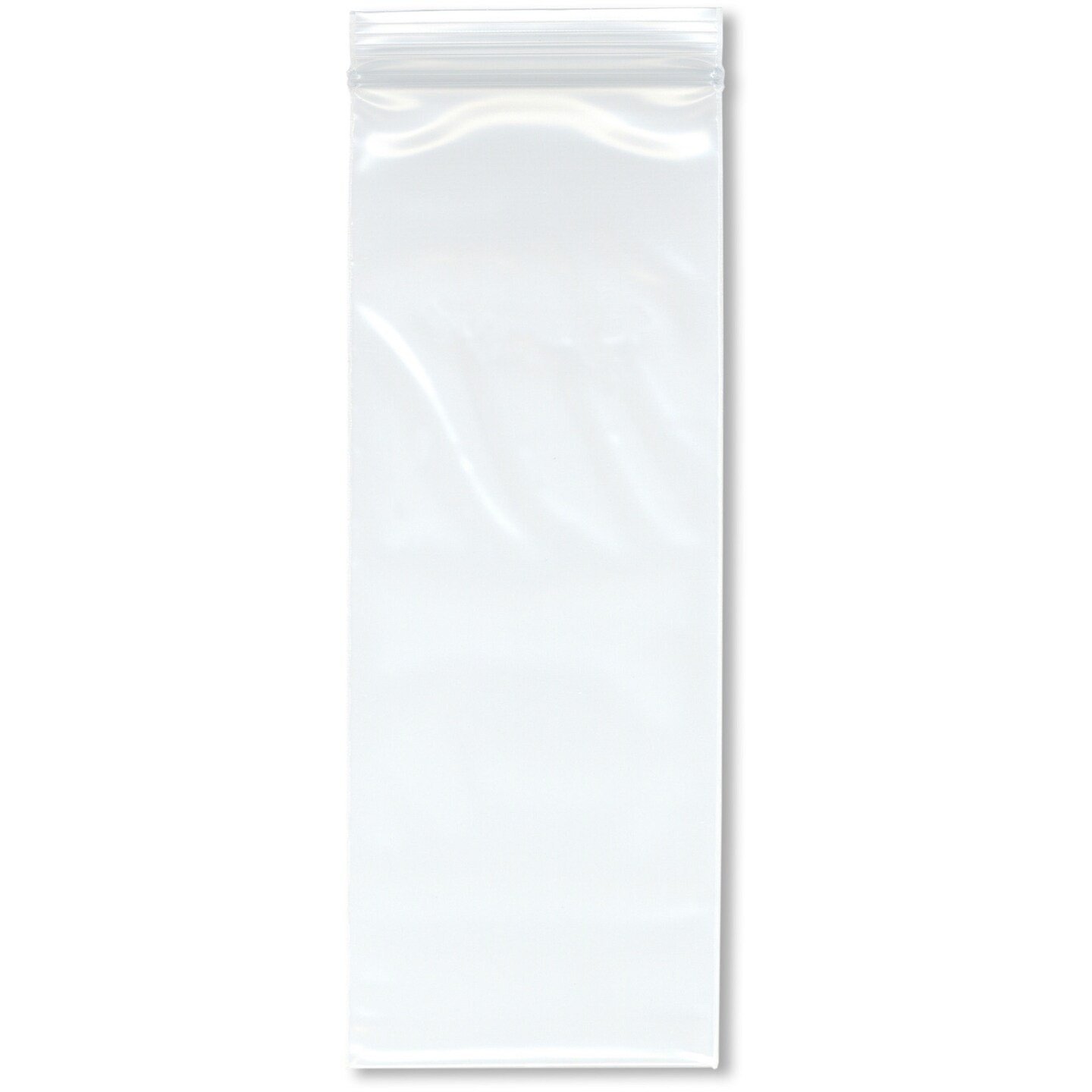 Plymor 3&#x22; x 8&#x22; (Pack of 100), 4 Mil Heavy Duty Zipper Reclosable Plastic Bags