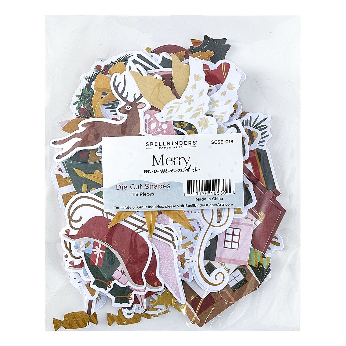 Spellbinders Die Cuts From Merry Moments-Shapes