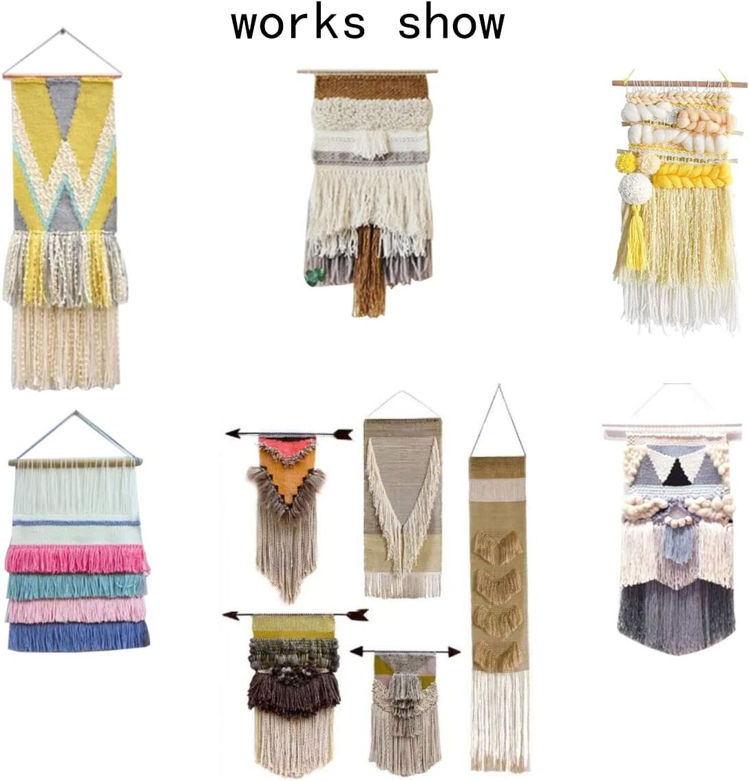 1.3inches - Wooden Multi-Craft Weaving Loom Large Frame