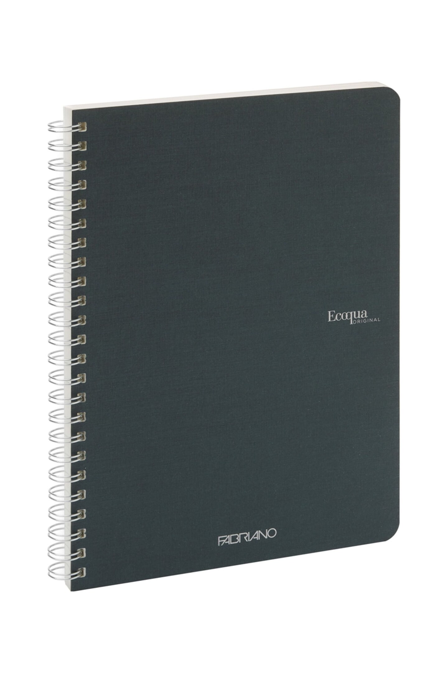 Fabriano Ecoqua Original Spiral-Bound Notebook, A5, 70 Sheets