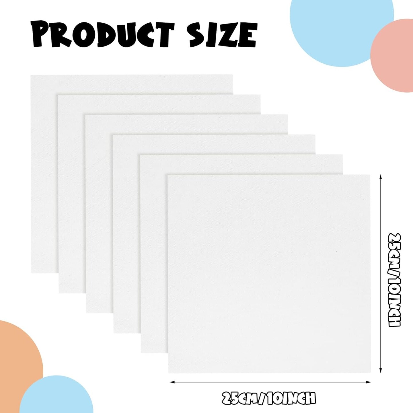 100 Pieces 10 x 10 Inches Cotton Fabric Squares Precut Quilting