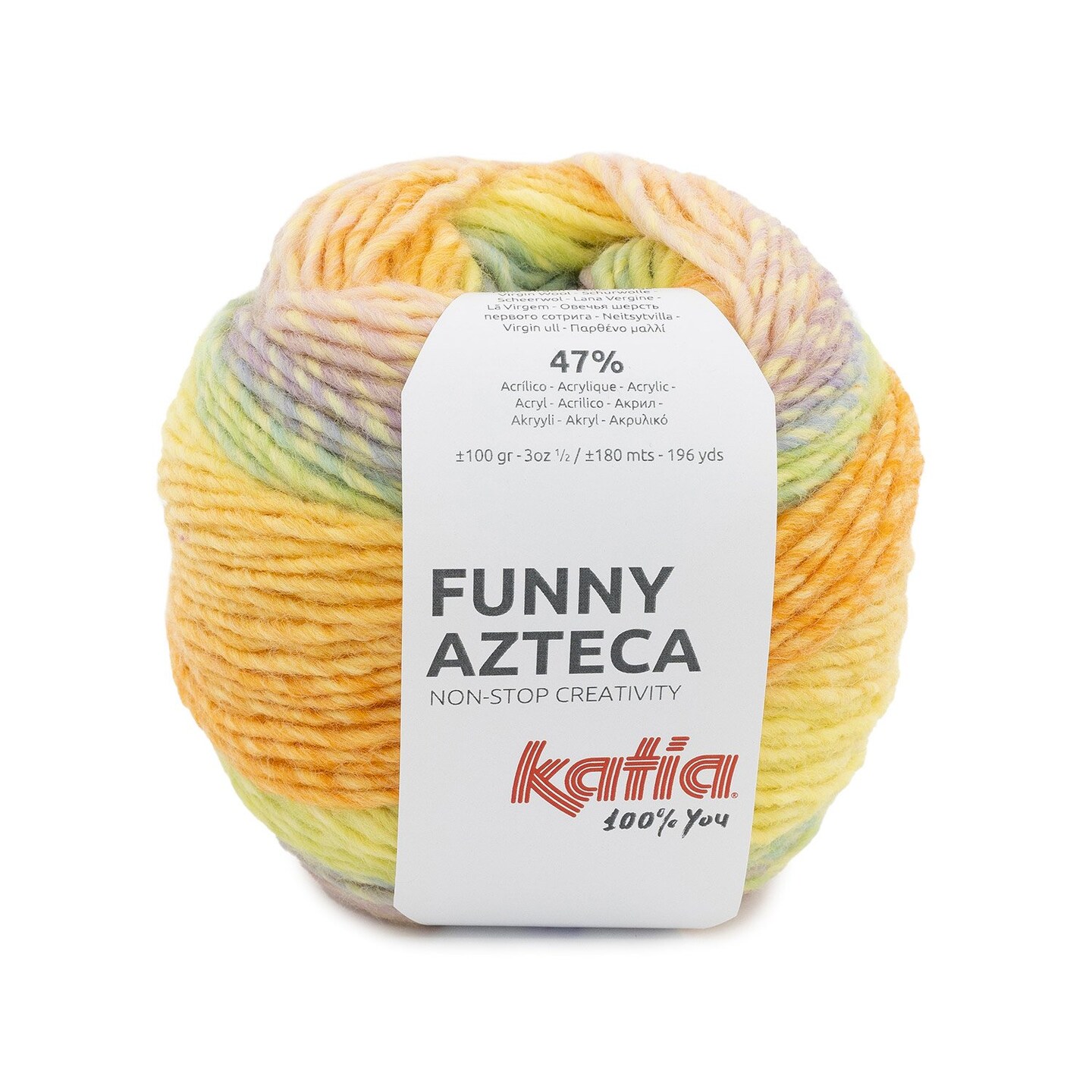Katia Funny Azteca Premium Wool Blend Yarn