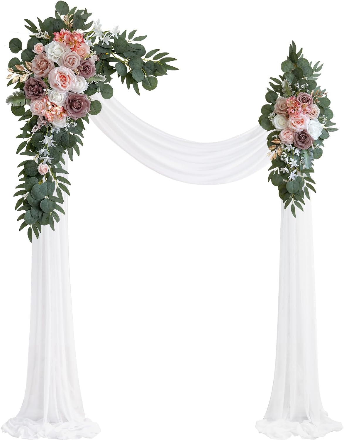 Fabric for DIY Wedding Party Ceremony Reception Backdrop Floral Decoration
