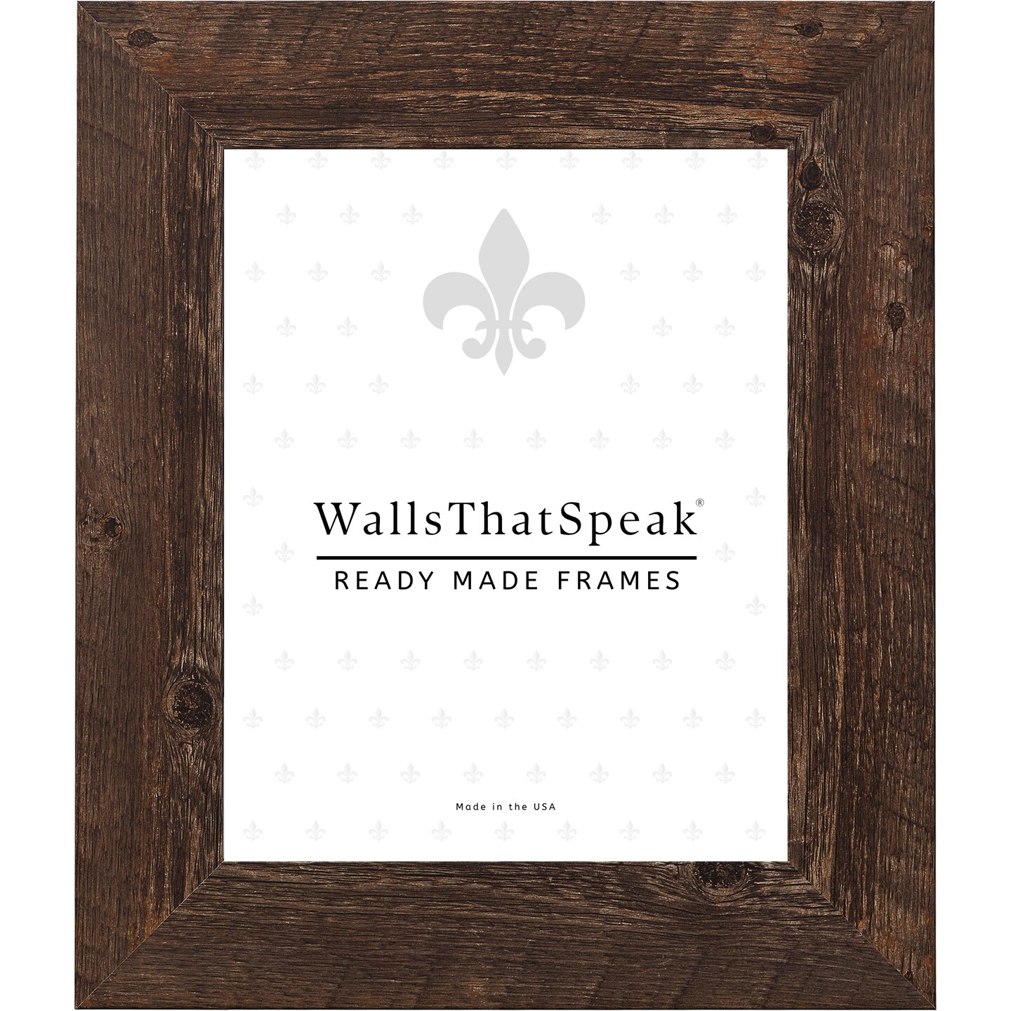 22x28 Picture Frame, American Barn 2 Inch MDF Moulding, Wall Display Frame for Art, Posters, or Photos by wallsthatspeak