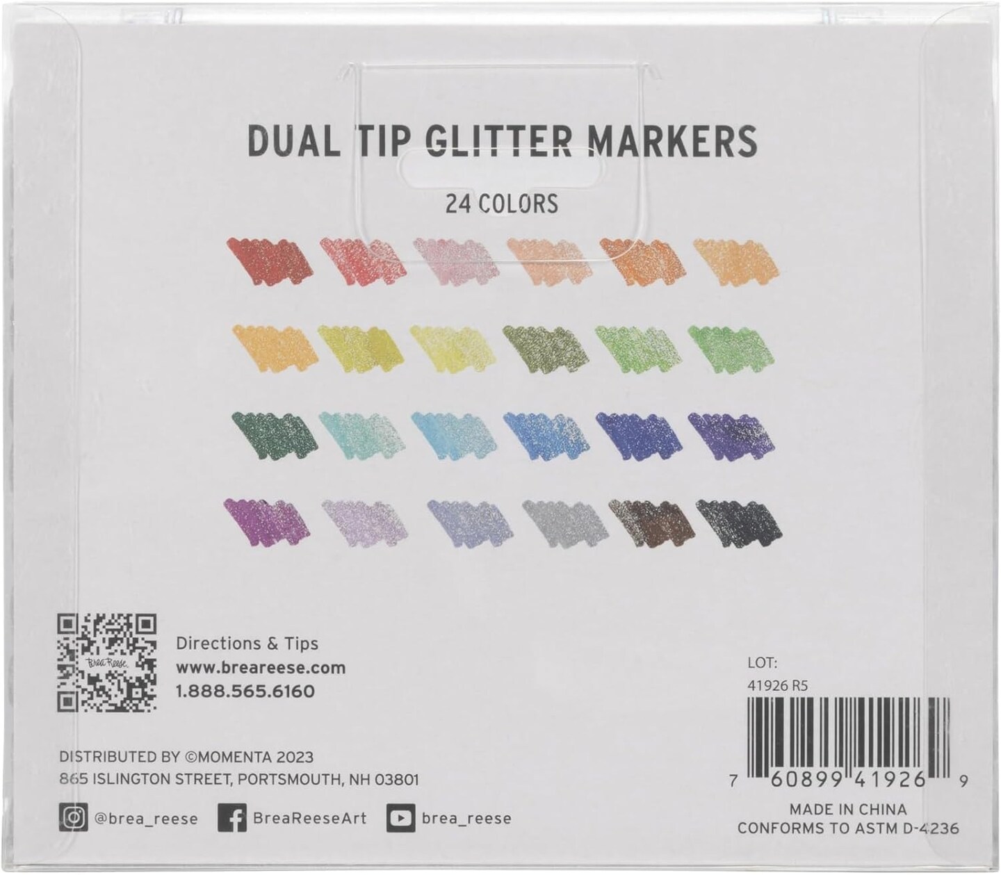 Dual Tip Markers - Glitter