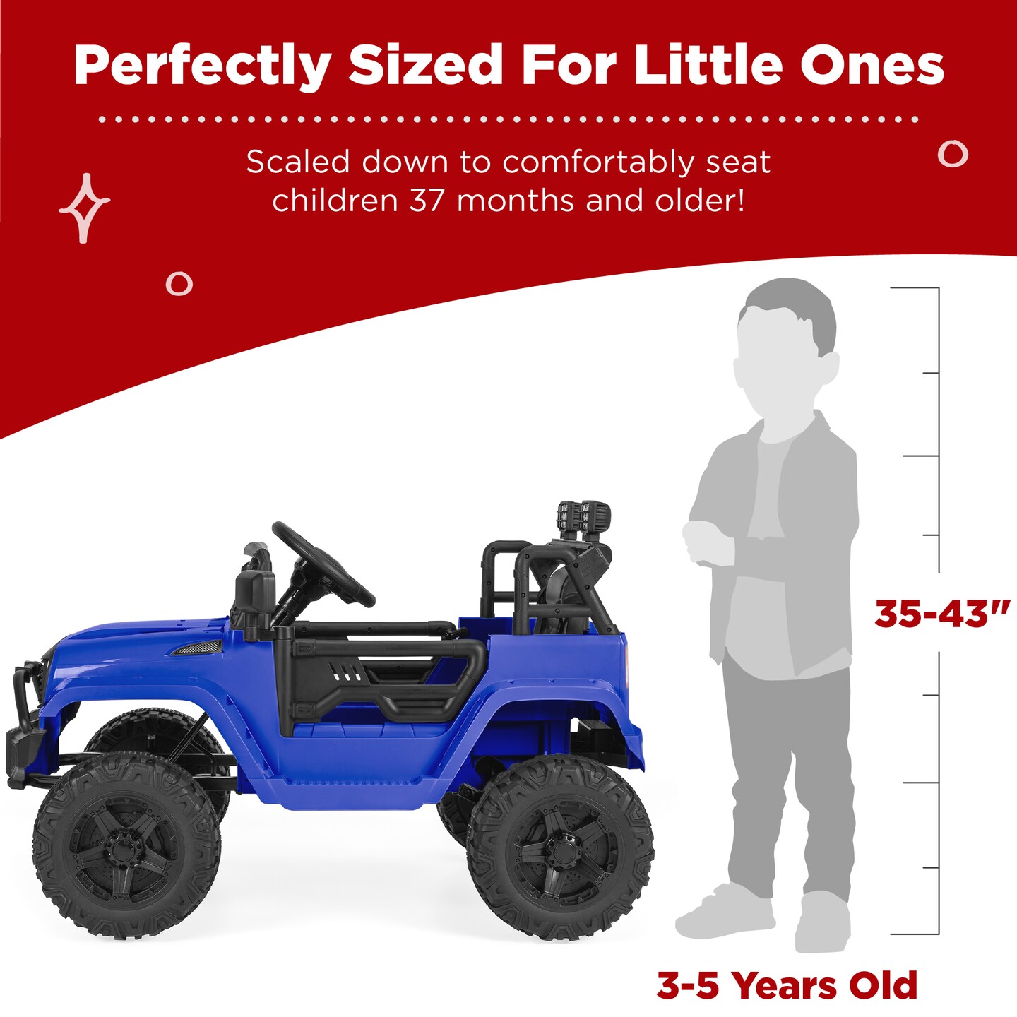 Best Choice Products 12V Kids Ride On Truck Car w/ Parent Remote Control, Spring Suspension, LED Lights