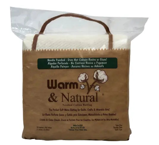 Warm &#x26; Natural Needled Cotton Batting