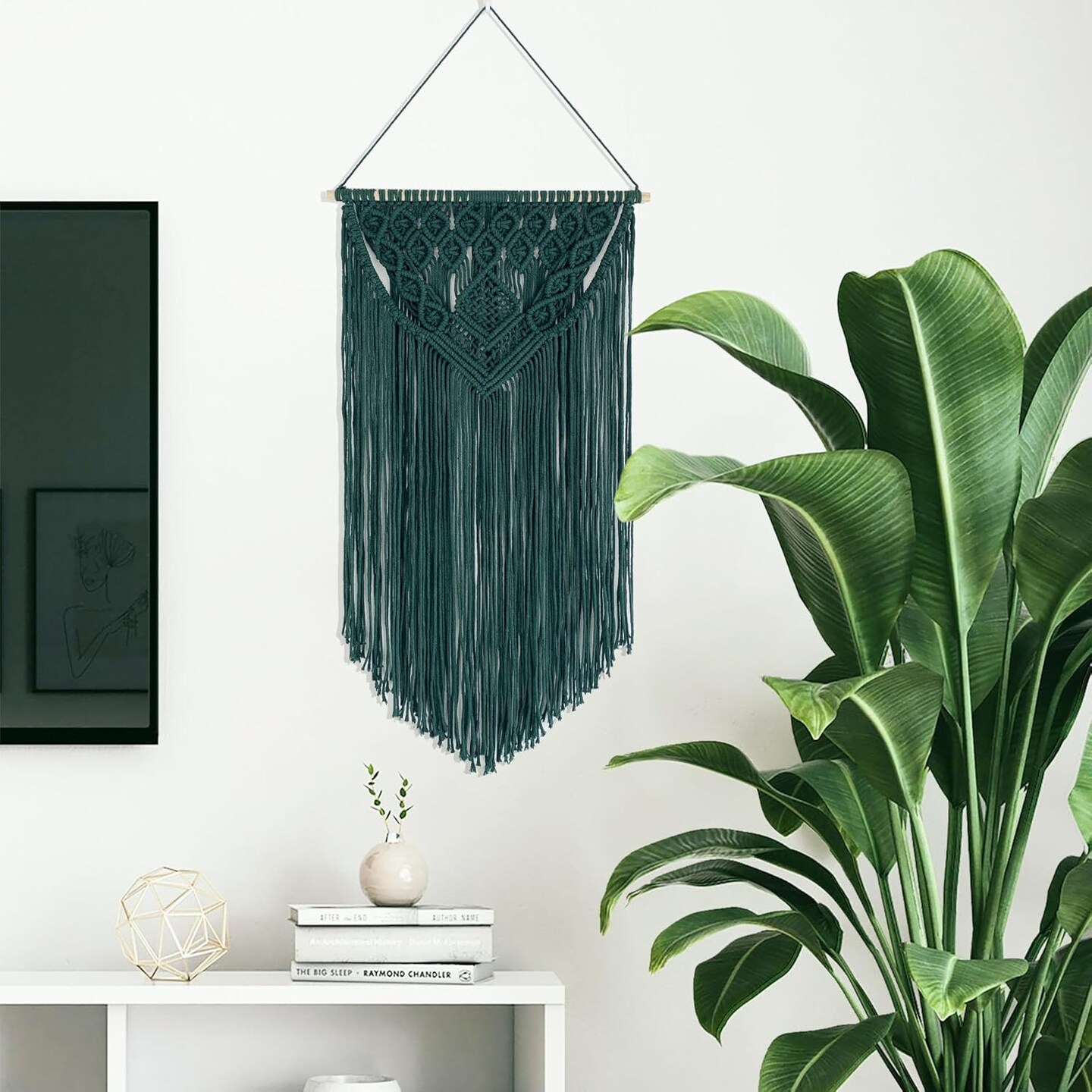 Macrame Wall Hanging Boho Woven Tapestry Home Decor