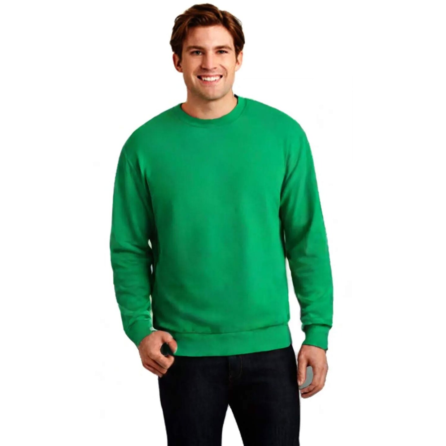 Gildan® Gildan Crewneck Long Sleeve Sweatshirt, Blank Heavy Blend Fleece Pullover