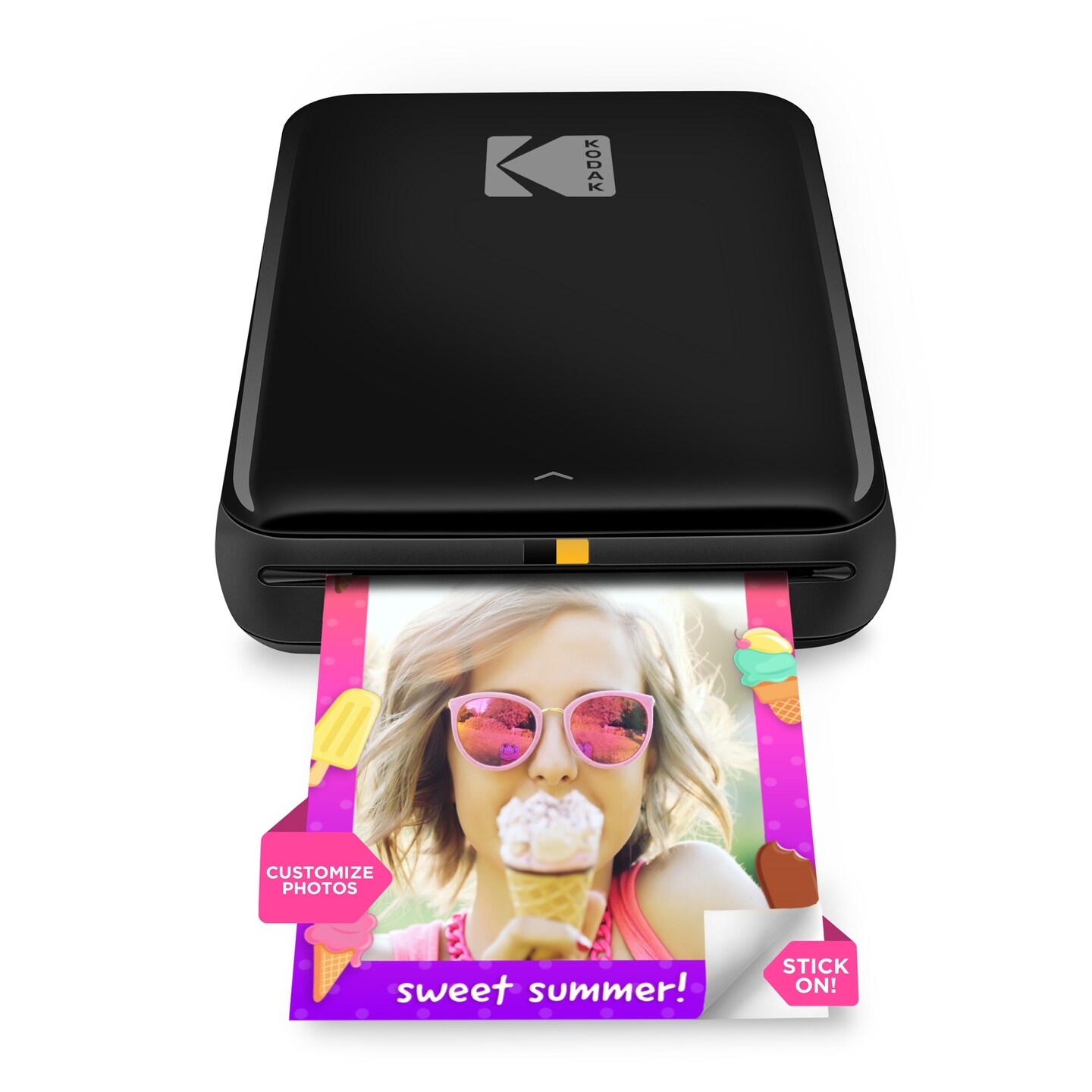 Kodak Step Mobile Instant Photo Printer, Portable Printer Compatible with iOS & Android
