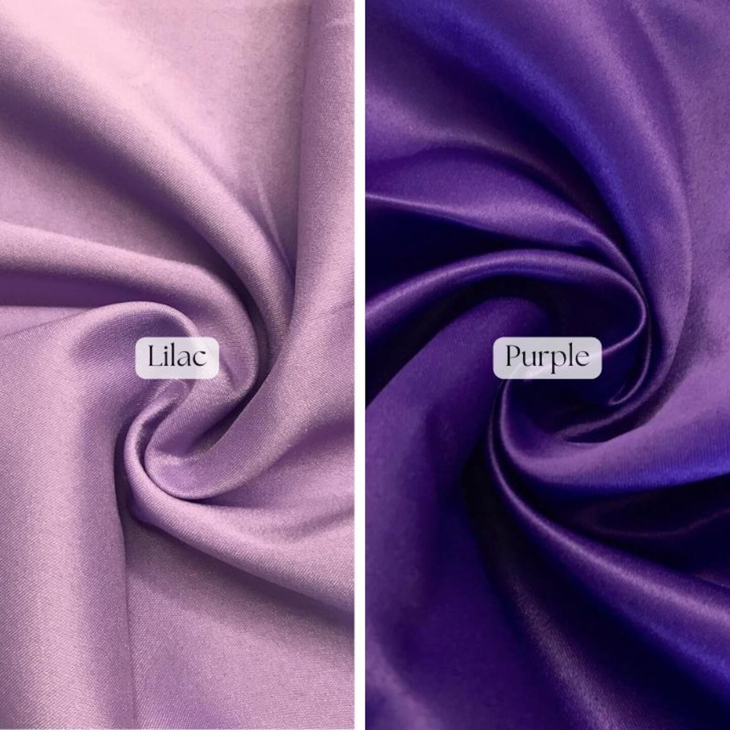 Duchess Satin Peau de Soie Fabric by the Yard 60" Wide | Heavy Semi-Dull Lamour Satin for Wedding Gowns, Bridesmaid Dresses, Costumes & Formal Wear | 22 Colors