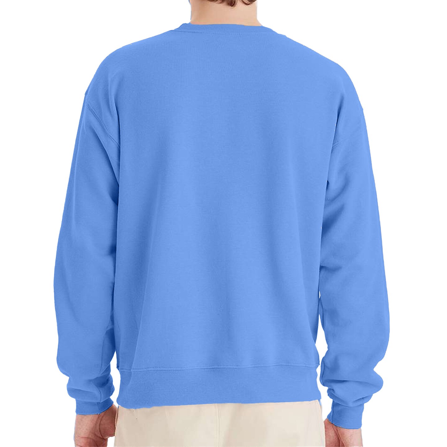 Hanes EcoSmart Unisex Crewneck Sweatshirt P160 Cotton-Poly Blend Fleece for Crafts