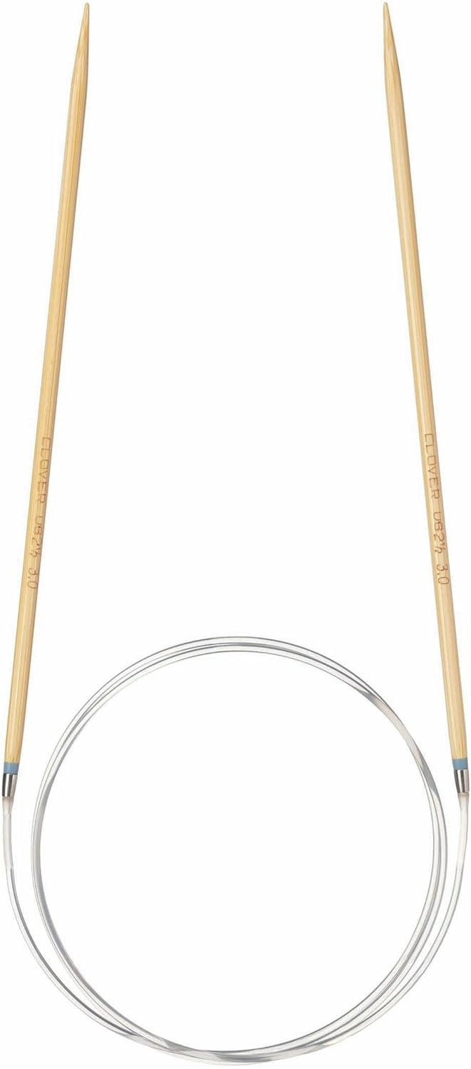 Clover Takumi Pro Bamboo Circular Knitting Needles 16"- US 0-15