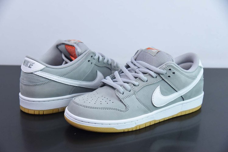 Nike SB Dunk Low Pro ISO Orange Label Wolf Grey Gum | MakerPlace
