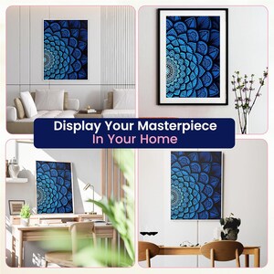 MOMAKA 5D DIY Diamond Painting Kit Mandala-Bloem 30x40 Cm - Volledige Boor Voor Volwassenen