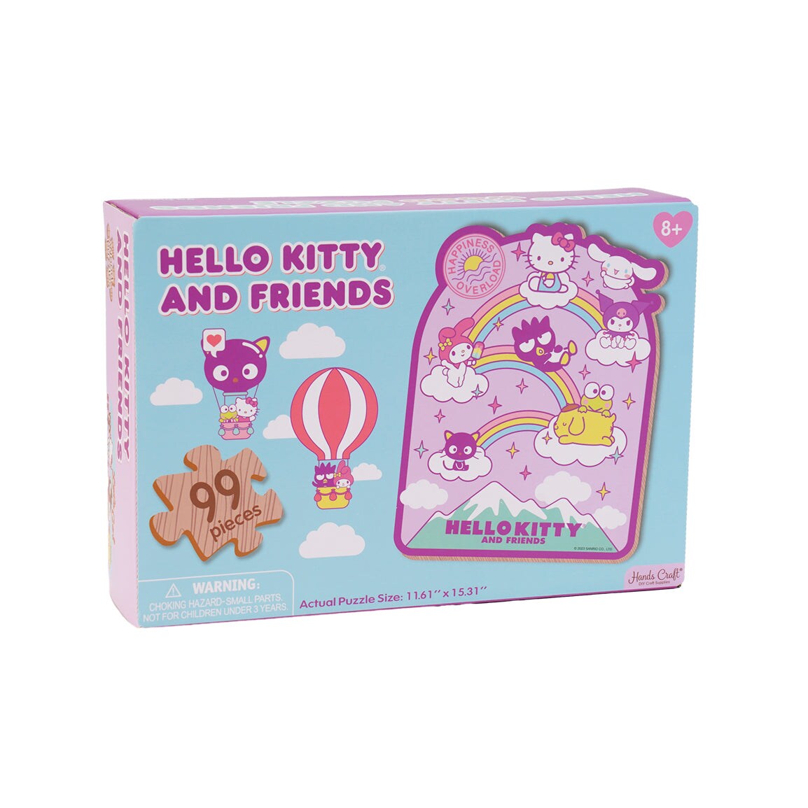 Hello Kitty® and Friends Seize the Moment | Wooden Jigsaw Puzzle
