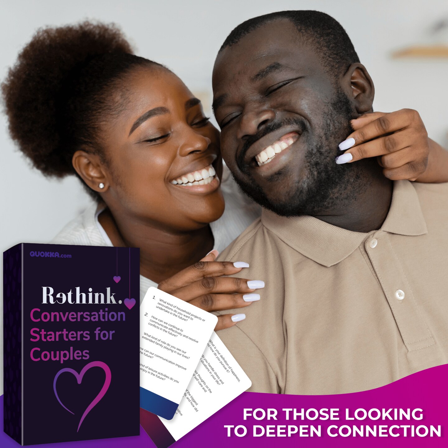 Rethink!: Conversation Starters for Couples Game | Know Me Better Questions
