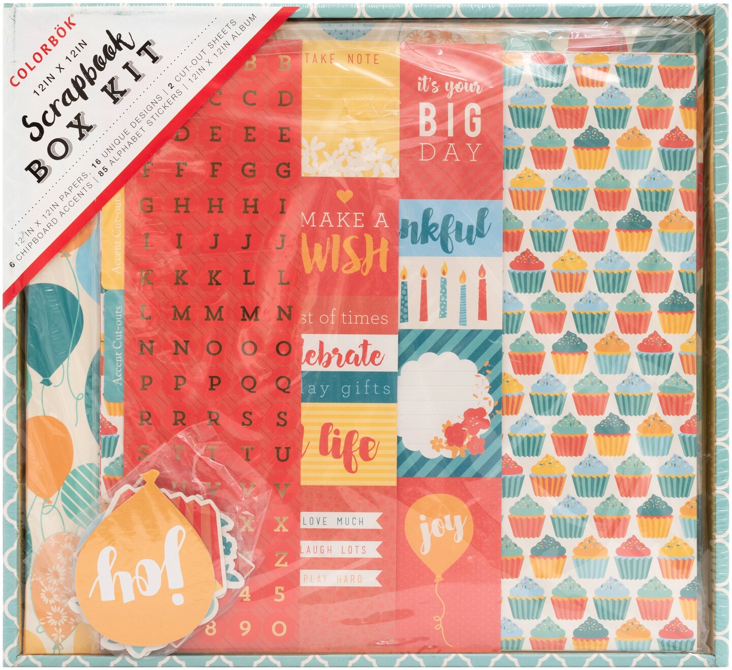Colorbok Scrapbook Box Kit-Celebration