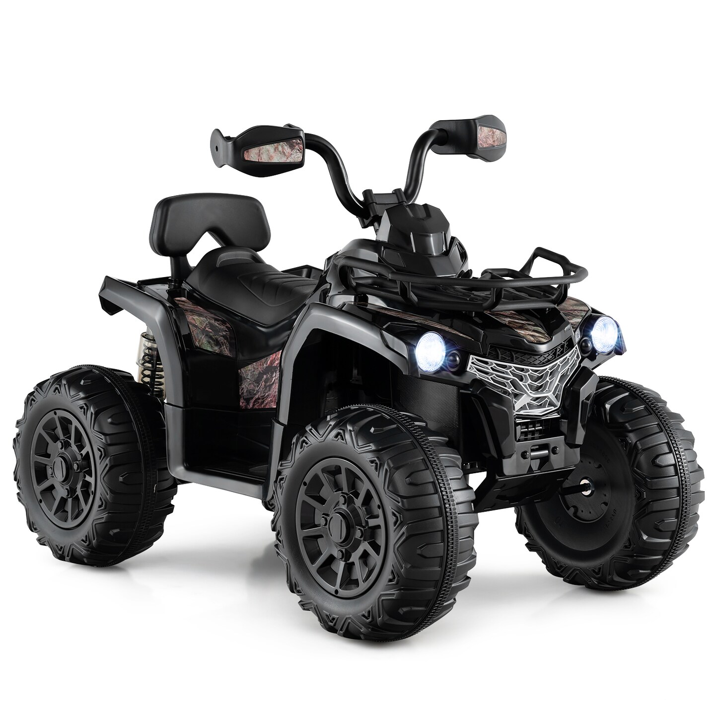 12V Kids Electric ATV Ride On Car with MP3 Music USB Headlights for Boys and Girls