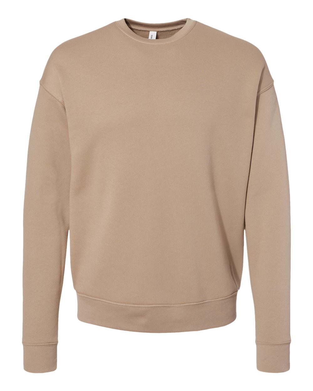 BELLA+CANVAS Sponge Fleece Drop Shoulder Crewneck Sweatshirt for Casual, Streetwear & Layering Wear