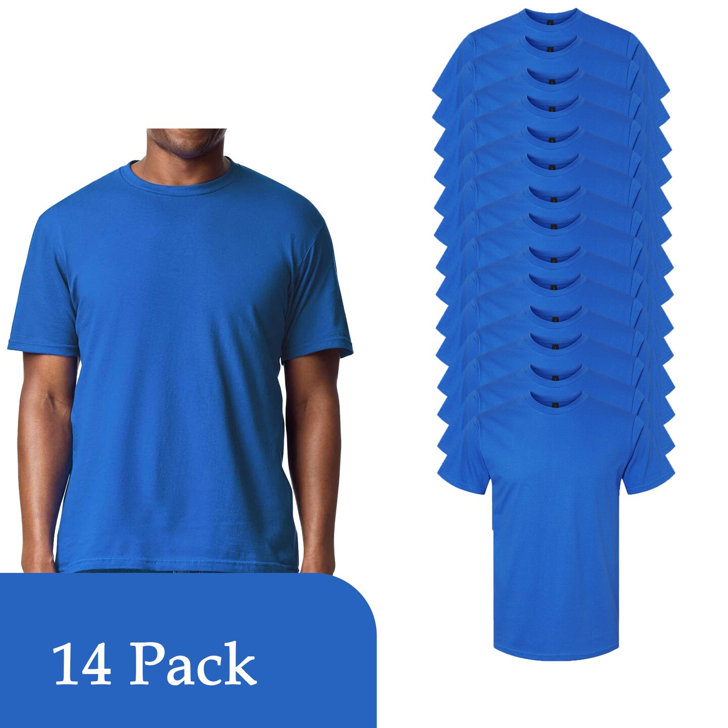 Royal Arts & Craft Crewneck T-Shirt, Gildan Softstyle Midweight Cotton Tee