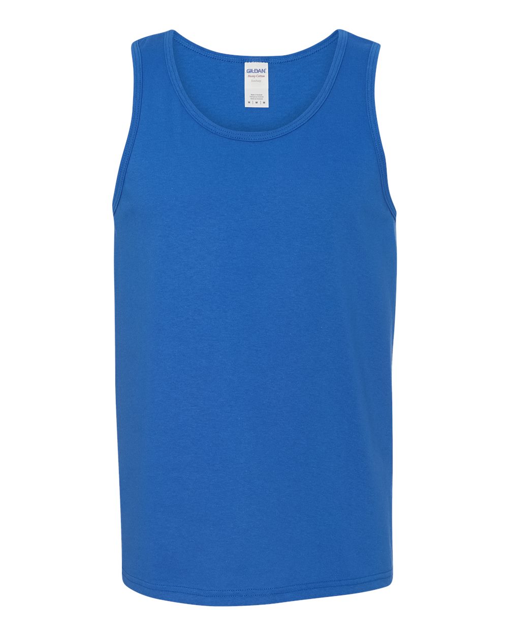 Gildan Heavy Cotton Sleeveless Tank Top for Gym Wear & Everyday Comfort Cotton Muscle Tee