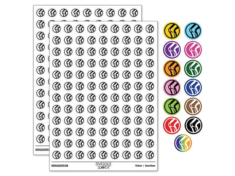 Knee Bones Joint Anatomy Body Part 200+ 0.50&#x22; Round Stickers