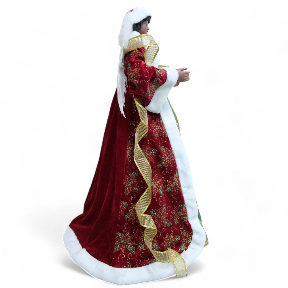 38.6&#x201D; African American Angel - Elegant Christmas Decoration