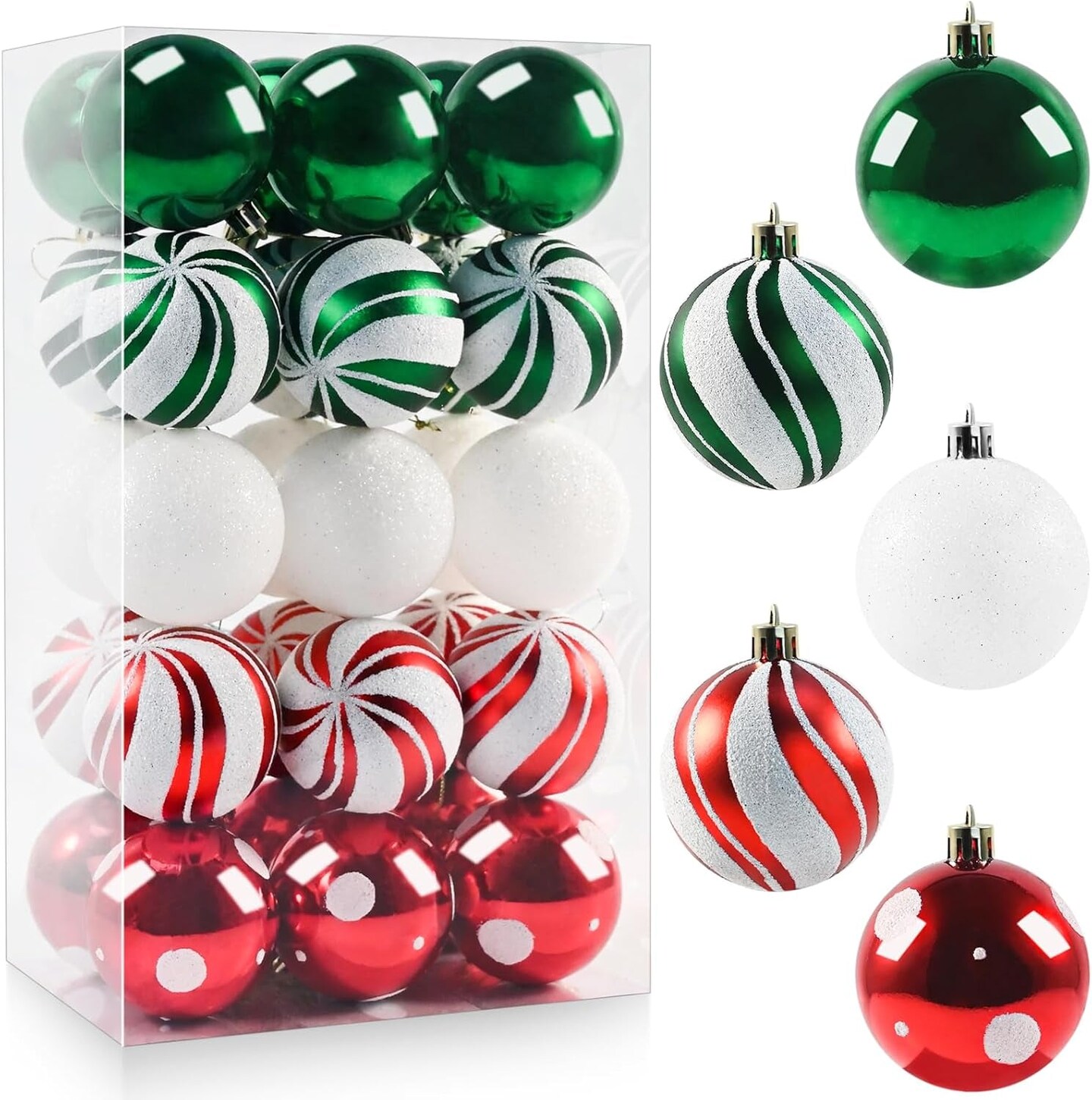 30 Pcs Christmas Ball Set for Party on sale Decoration