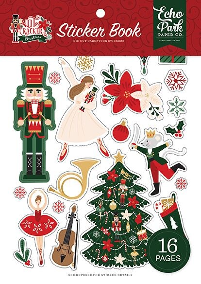 Echo Park Nutcracker Christmas Sticker Book
