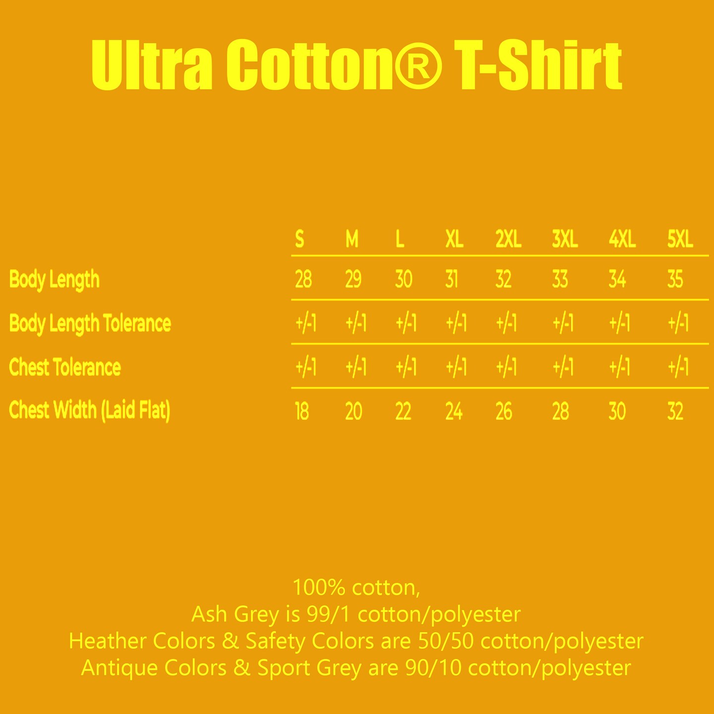 Gildan Ultra Cotton Crewneck T-Shirt Blanks, Unisex Short Sleeve Craft Tees for DIY Printing (S–5XL)