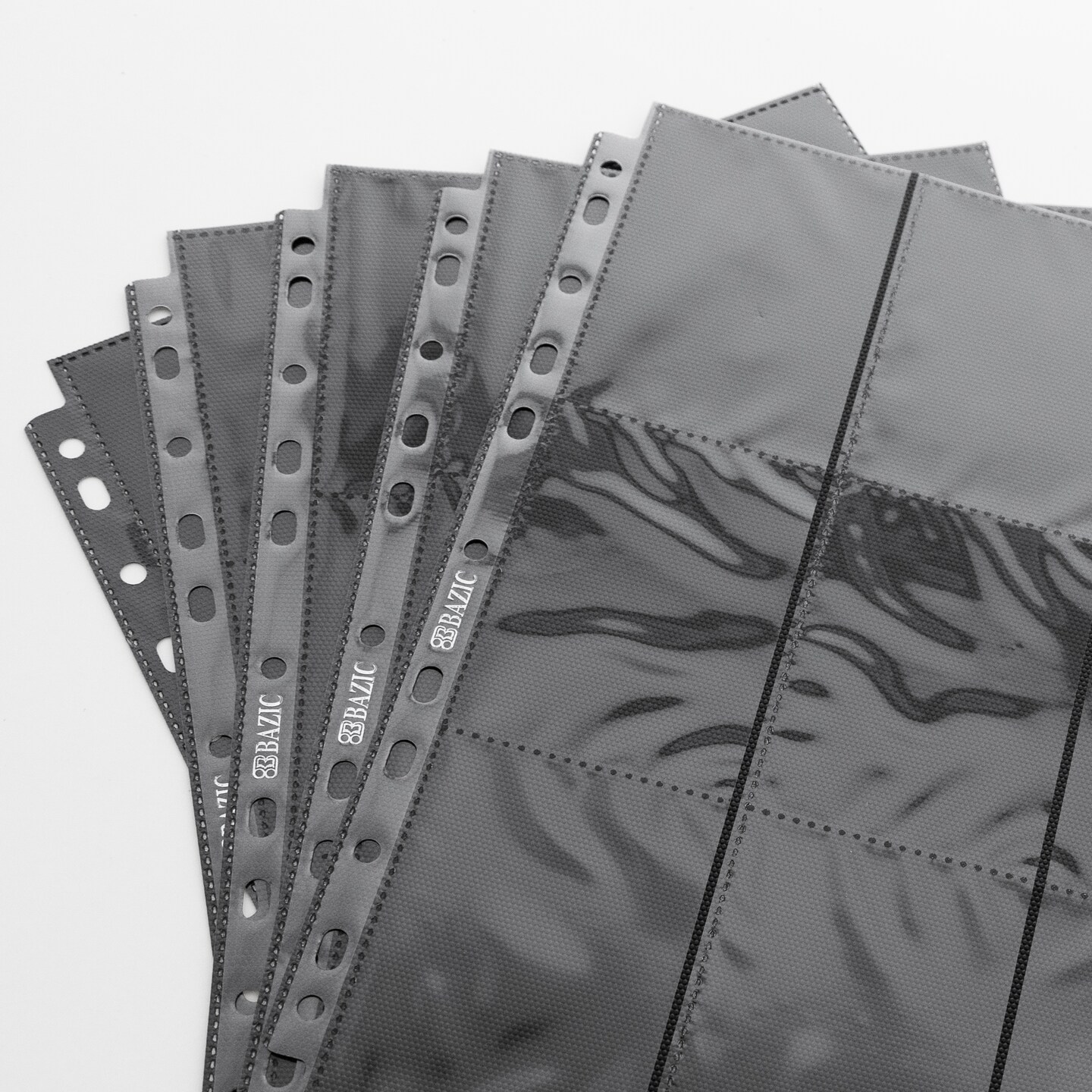 BAZIC Trading Card Holder Double Sided Side Loading 9-Pockets (100/Pack)