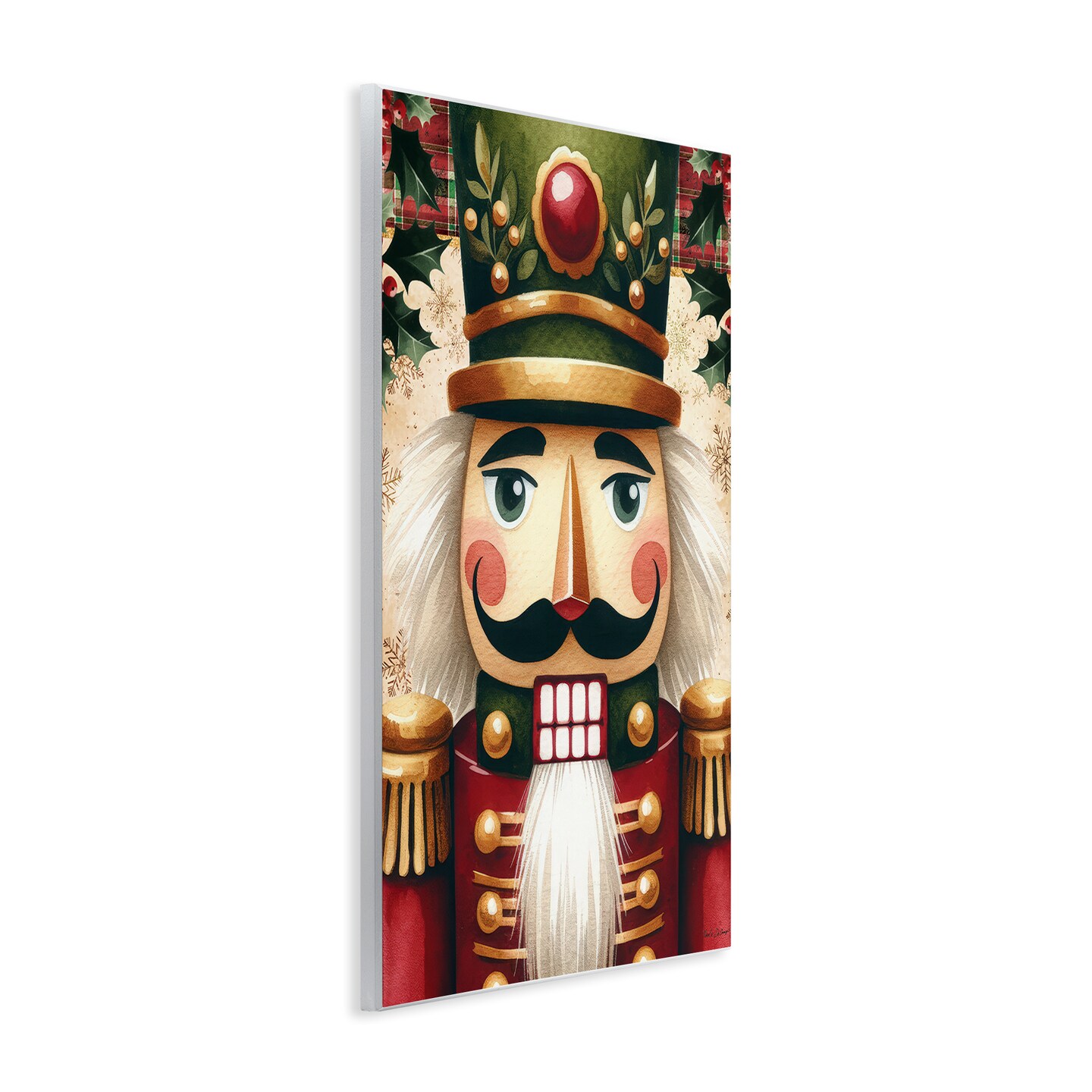 Stupell Industries Traditional Festive Nutcracker Wall Plaque, design by Nicole DeCamp