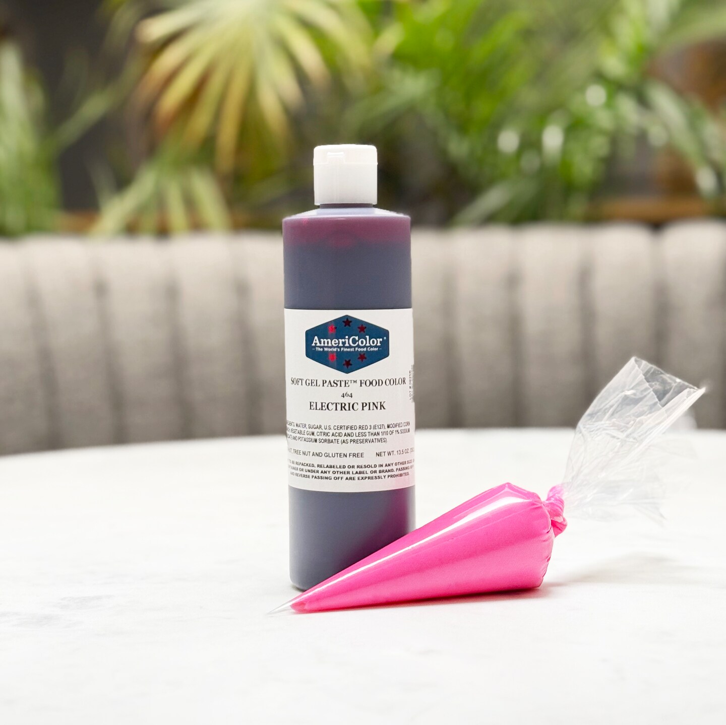 AmeriColor, Electric Pink, 13.5 Ounce, Soft Gel Paste Food Color