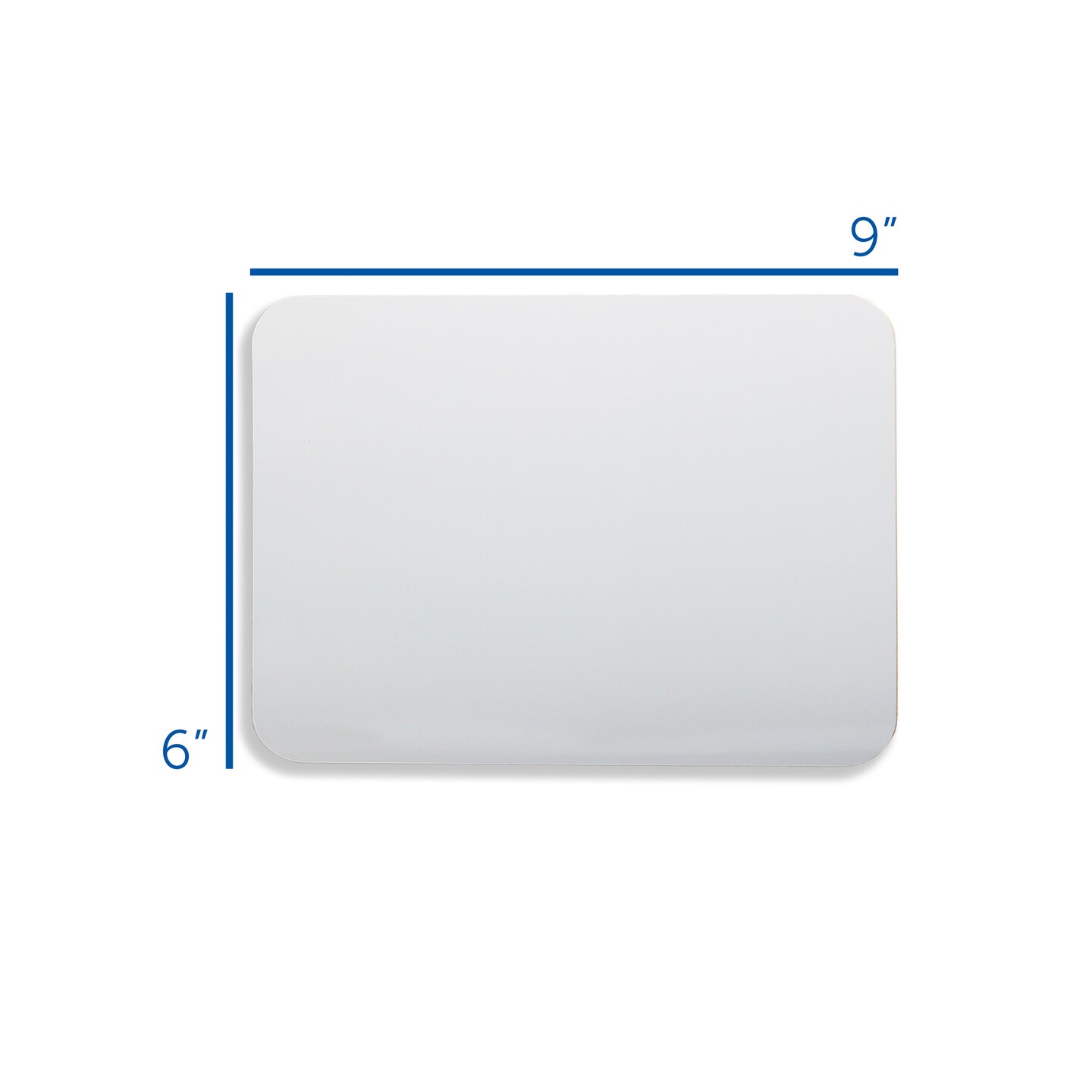 Flipside Products 9.5" x 12" Dry Erase White Boards, Classroom Pack, Single-Sided Lapboard For Class, Reusable For Group Participation
