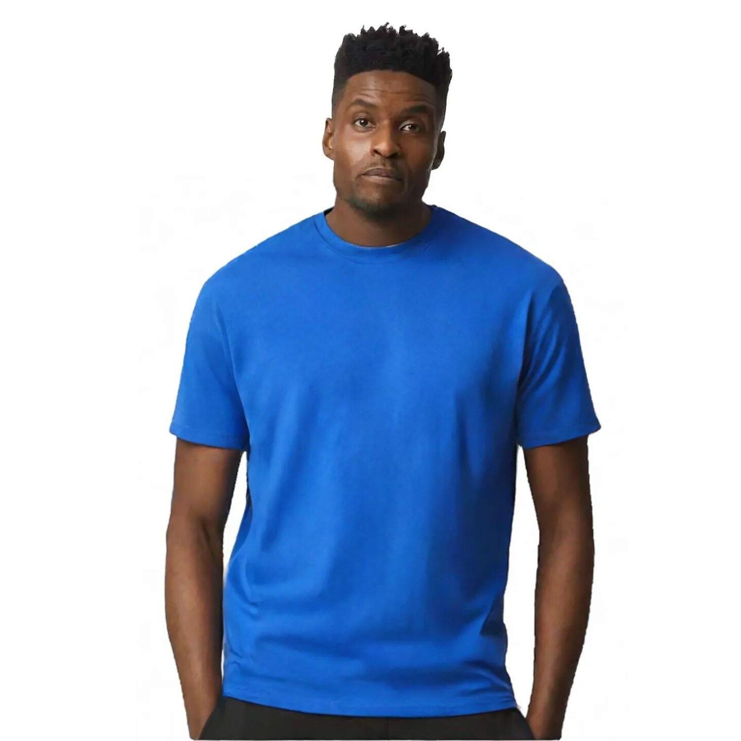 Gildan DryBlend Moisture Crewneck Short Sleeve Wicking T-Shirt for Everyday Wear, Workwear & Active Comfort