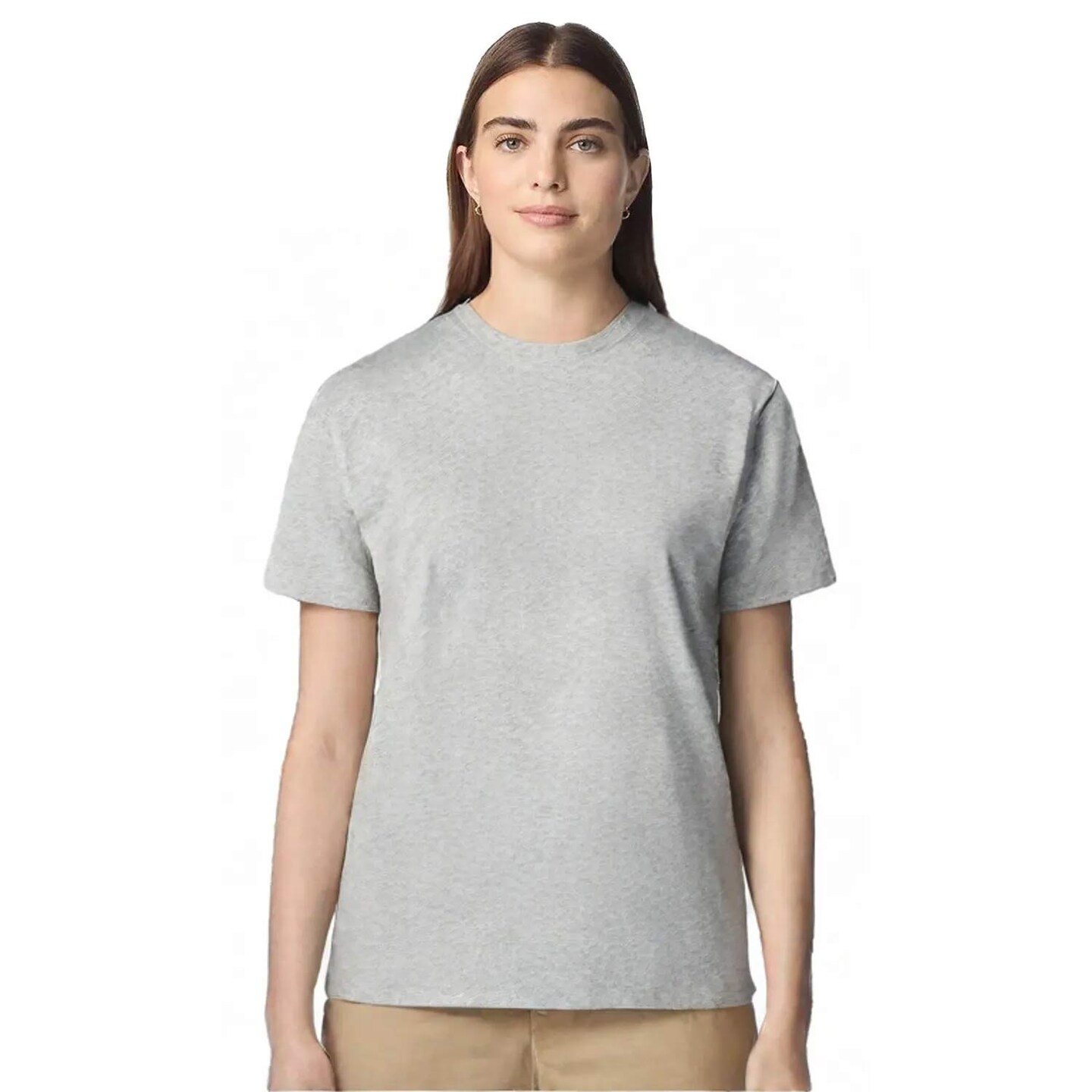 Unisex Short Sleeve Crewneck Cotton T-Shirt for Casual, Daily & Layered Comfort Wear