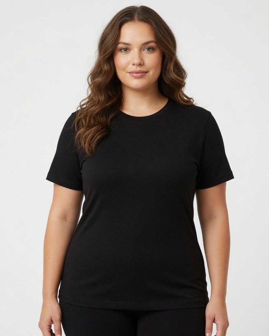 BELLA+CANVAS CVC Jersey Tee for Everyday Wear, Custom Printing & Casual Unisex Cotton Blend Shirt