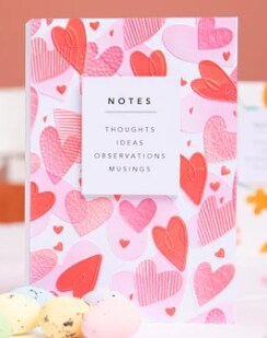 Sizzix A6 Layered Stencils 4PK - Mark Making Hearts by Kath Breen