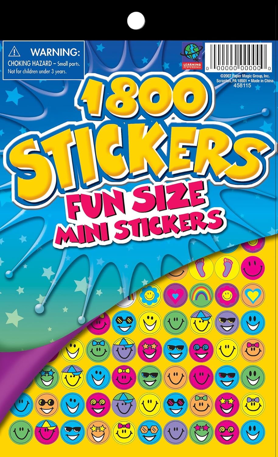Mini Stickers for Teachers and Kids, 1800 pcs