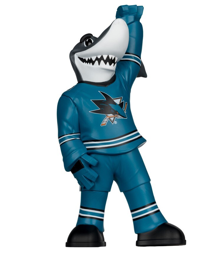 S.J. Sharkie San Jose Sharks McFarlane NHL 8" Vinyl Mascot Figure
