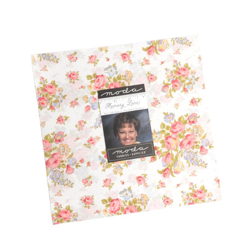 Memory Lane 10&#x22; Square Pack (Layer Cake) by Brenda Riddle Designs for Moda (18780LC)