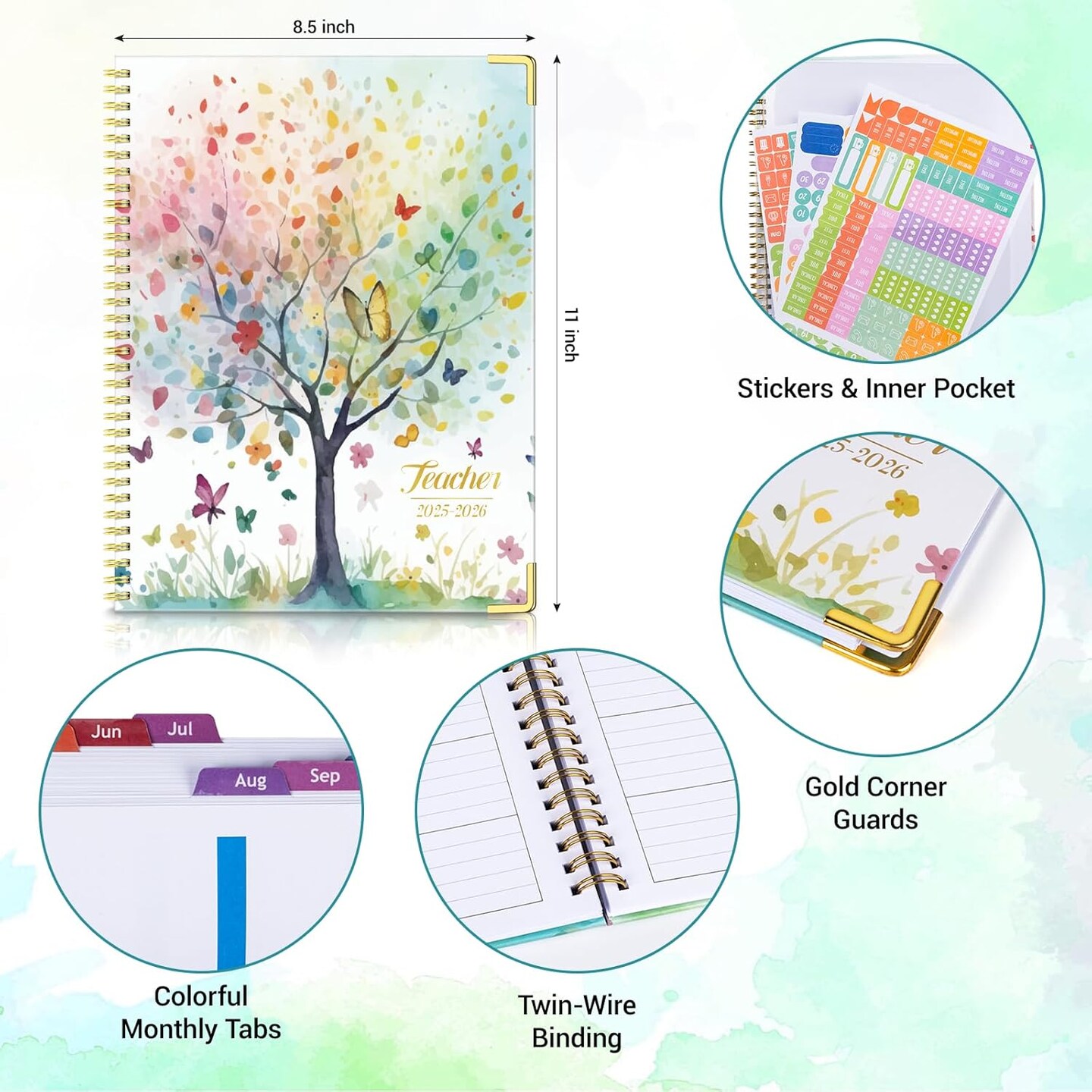 Teacher Planner 2025-2026 Academic Year