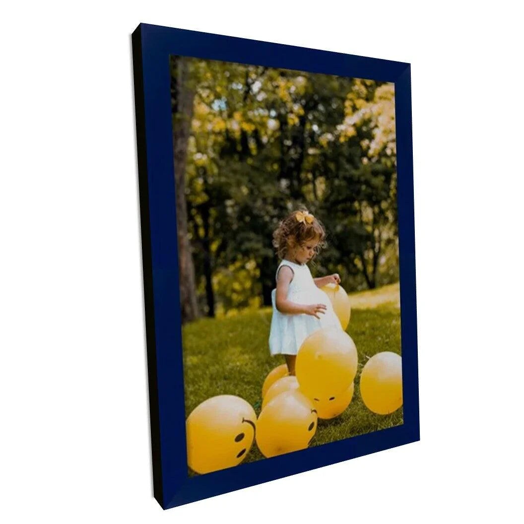 11x14 Blue Picture Frame Gallery Wall Hanging
