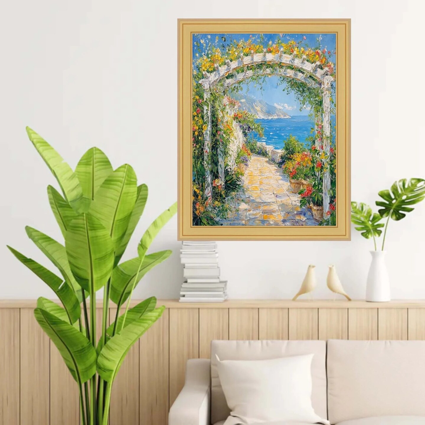 Modern Bright Gold Metal Picture Frame 11x17 frame