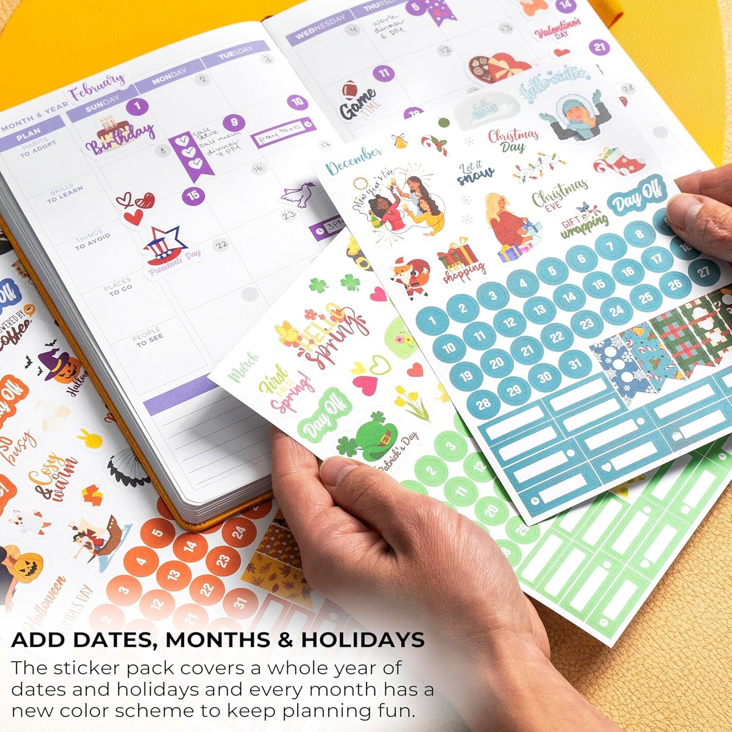 2000+ Small Planner Stickers Pack