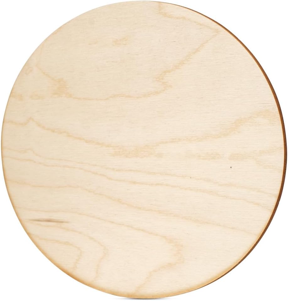Wooden Oval Cutout 8.5 x 12 Inch