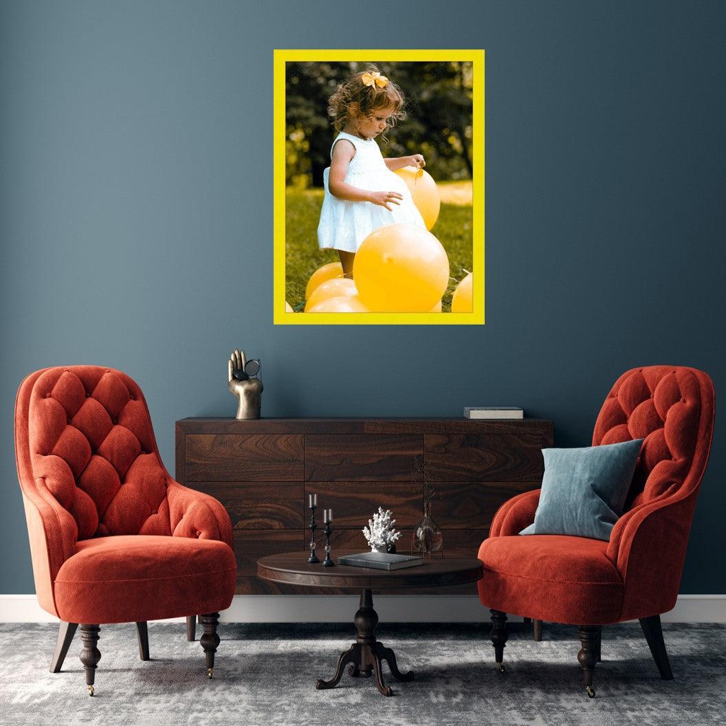 Gallery Wall Modern Yellow Picture Frame