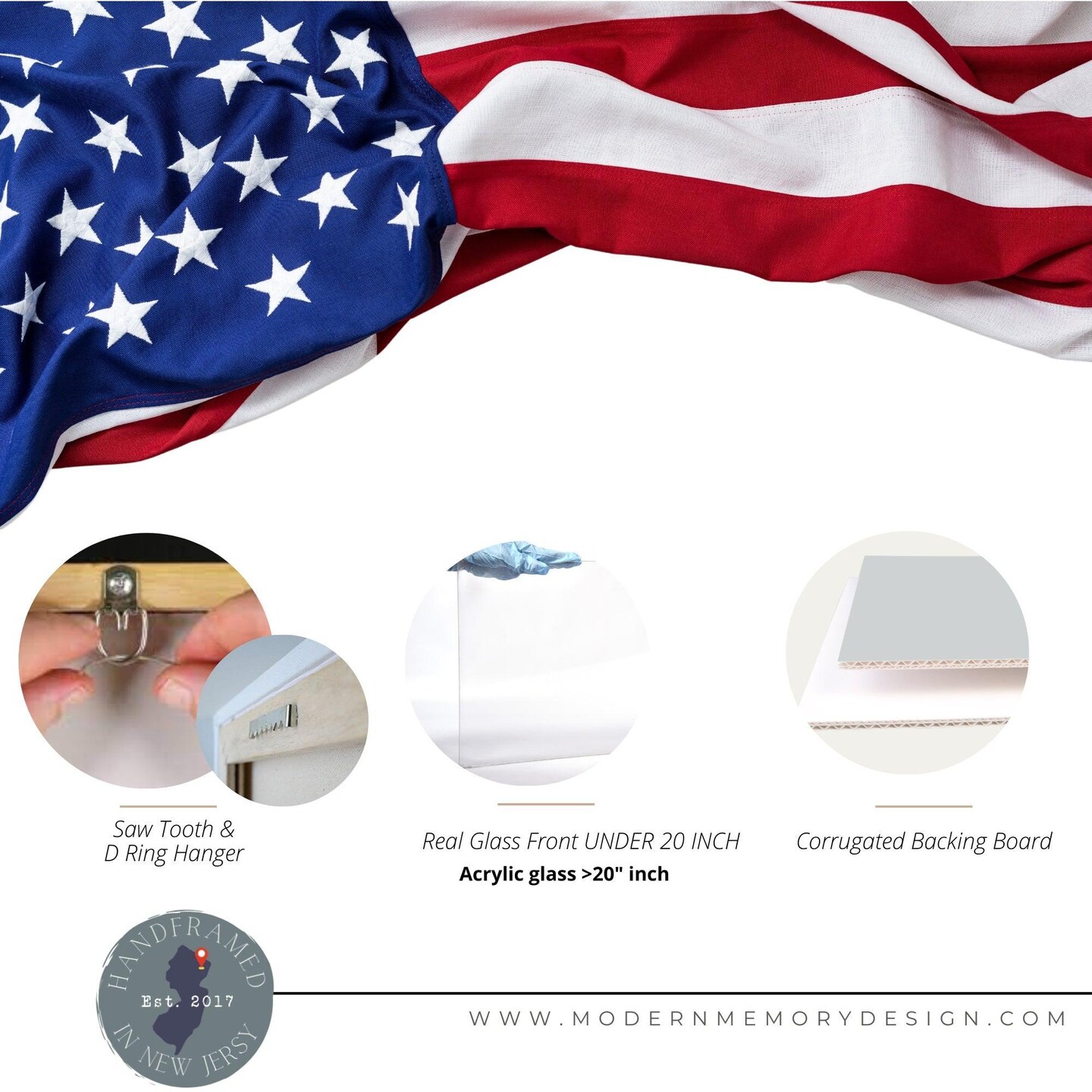 Modern 11x14 Red Picture Frame Gallery Wall Hanging