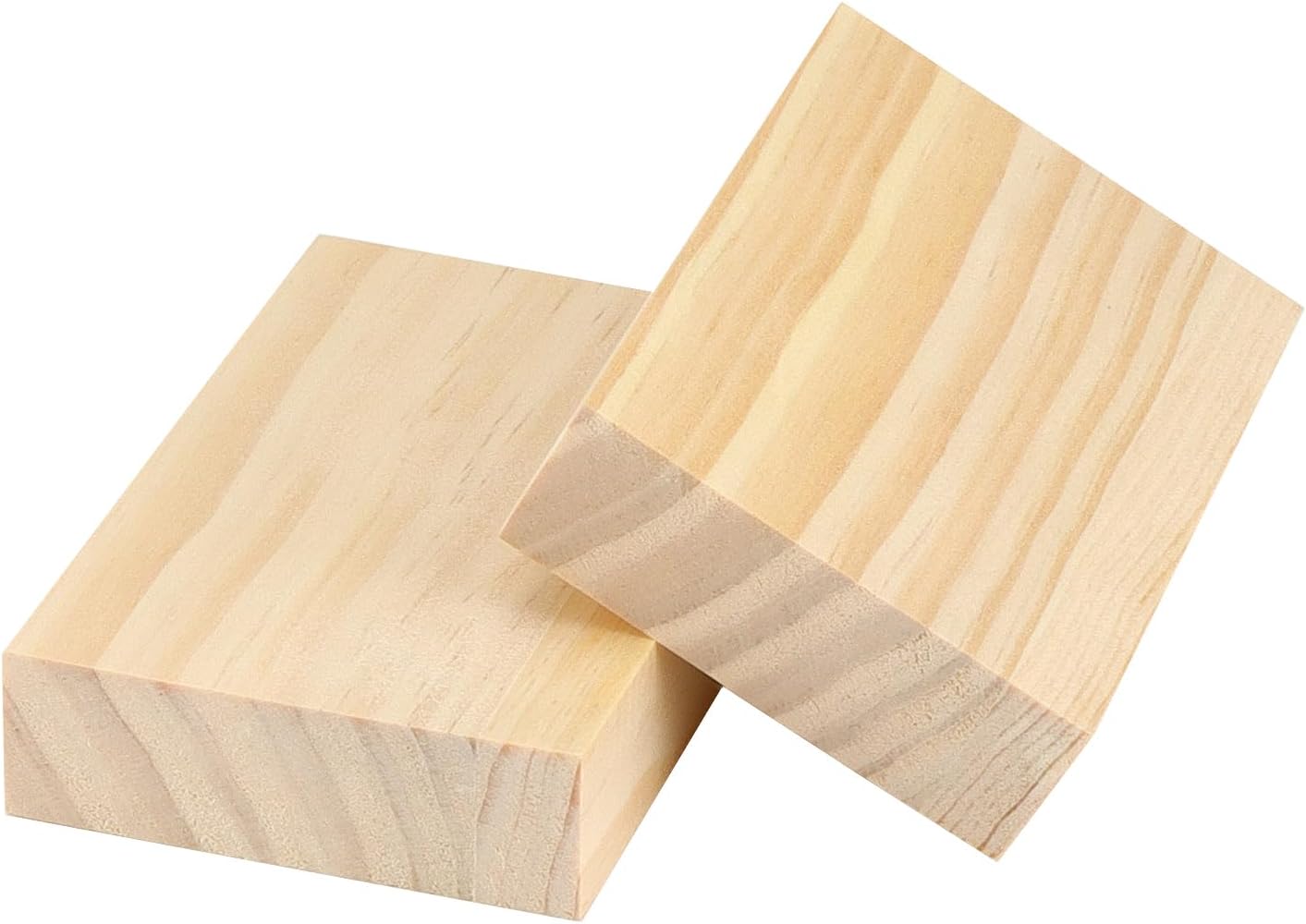 15PCS 3 x 5 x 1 Inches Craft Wood Blocks